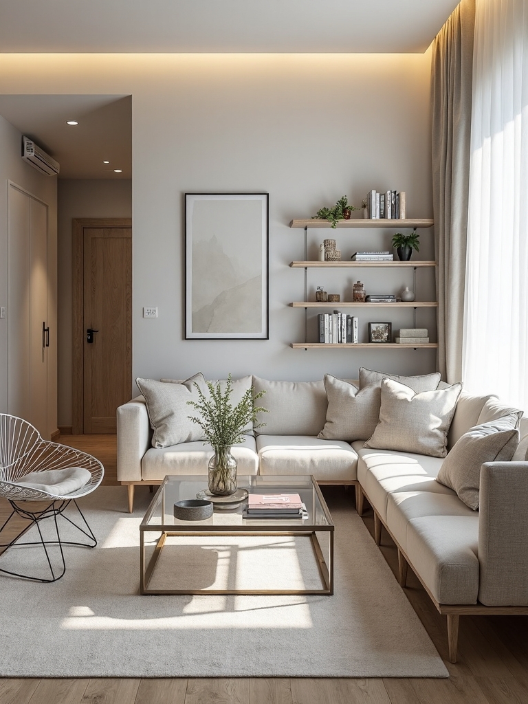 open spacious unencumbered cohesive