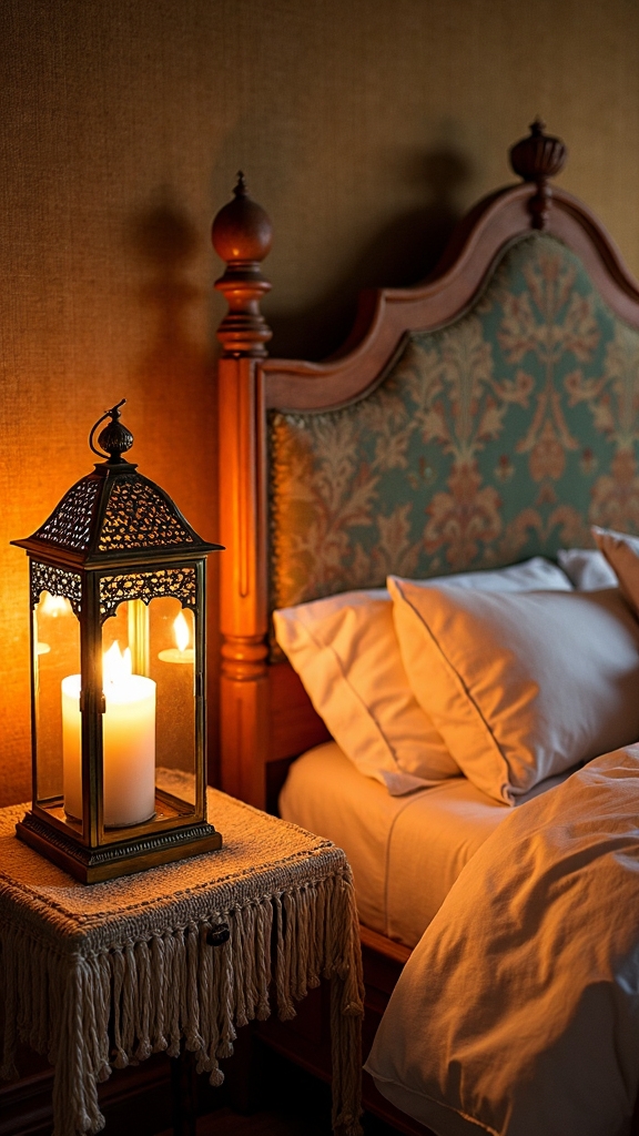 romantic warm rustic ambiance