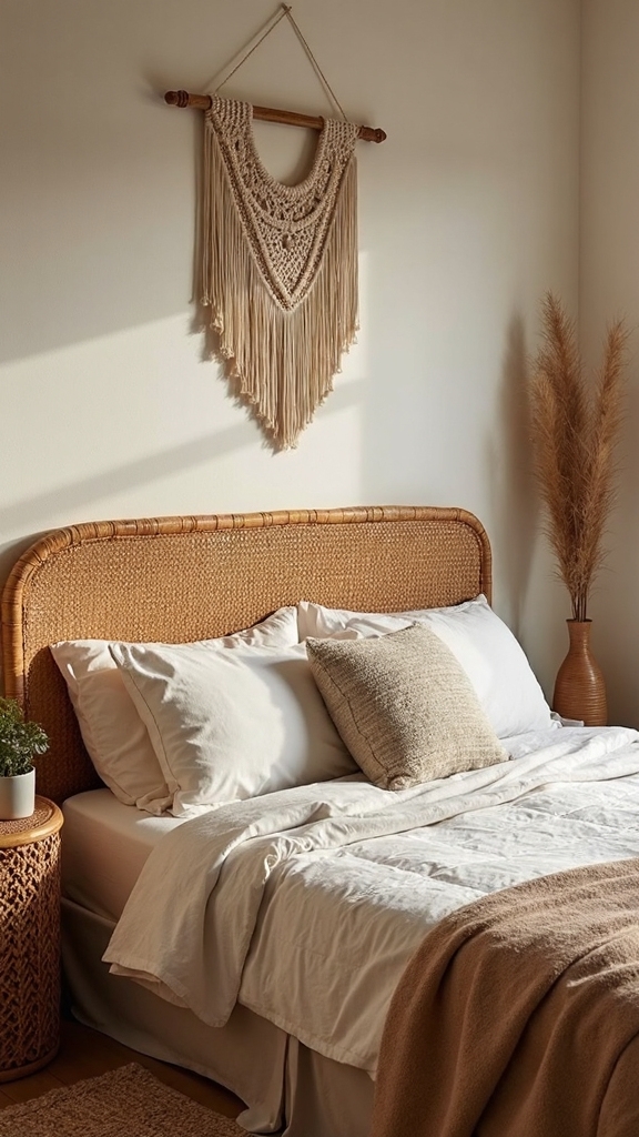 naturally textured boho sanctuary