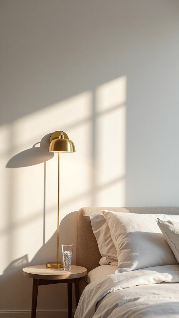 flexible space saving bedside wall lighting