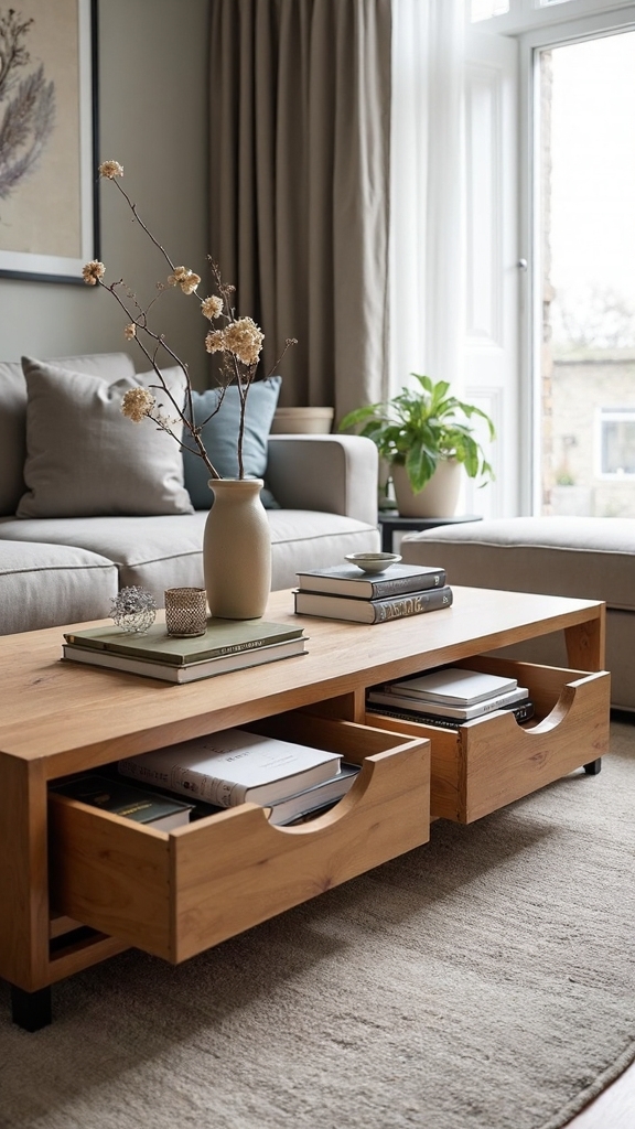 coffee tables with storage
