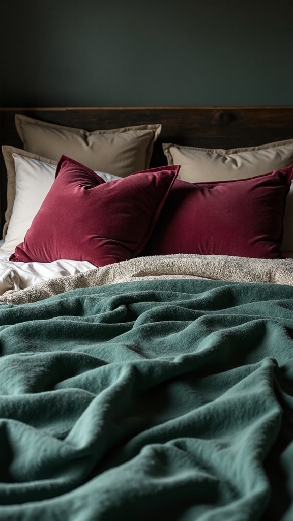 layered textured moody boho