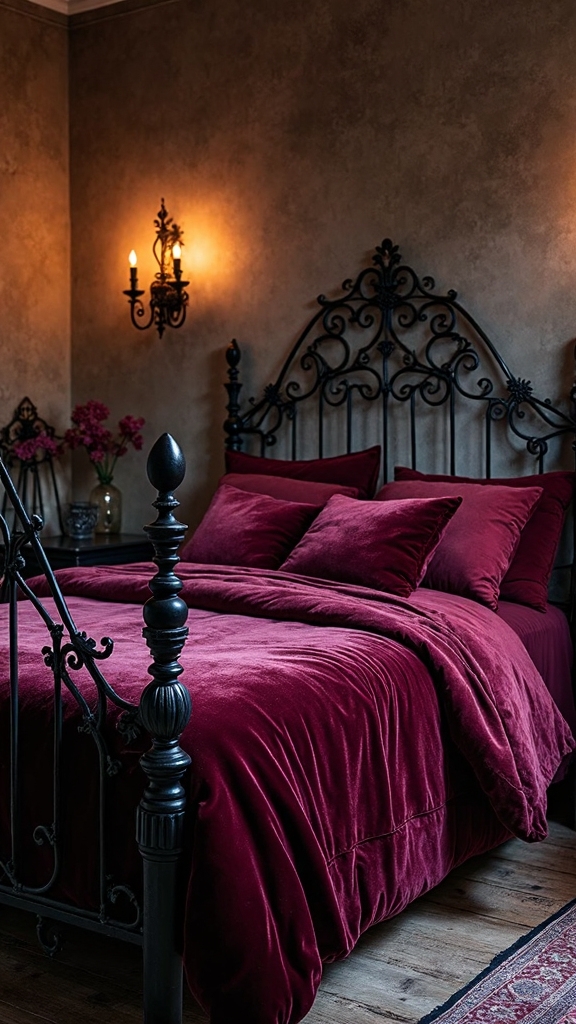 romantic gothic bohemian wrought iron