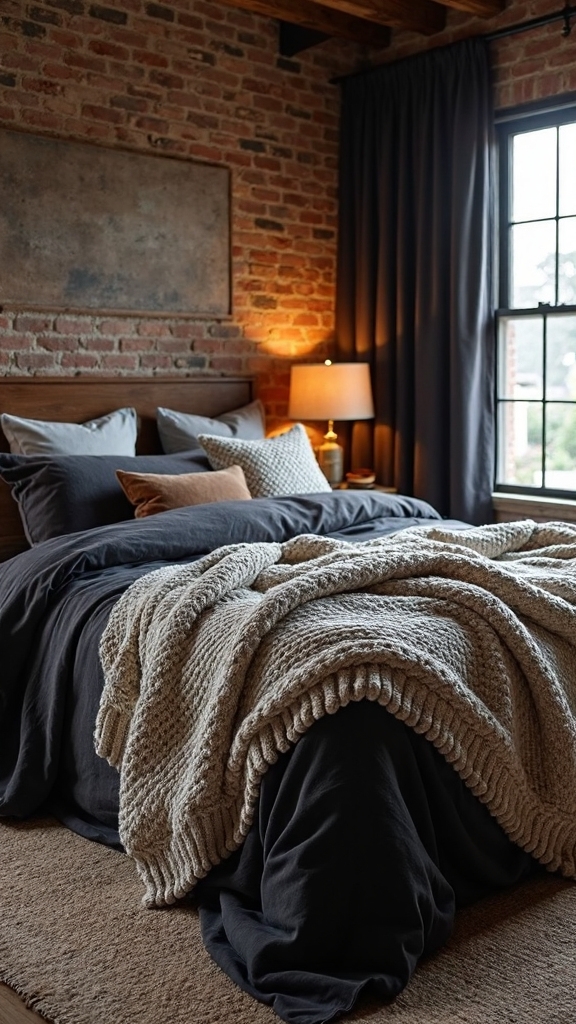 cozy textured moody boho