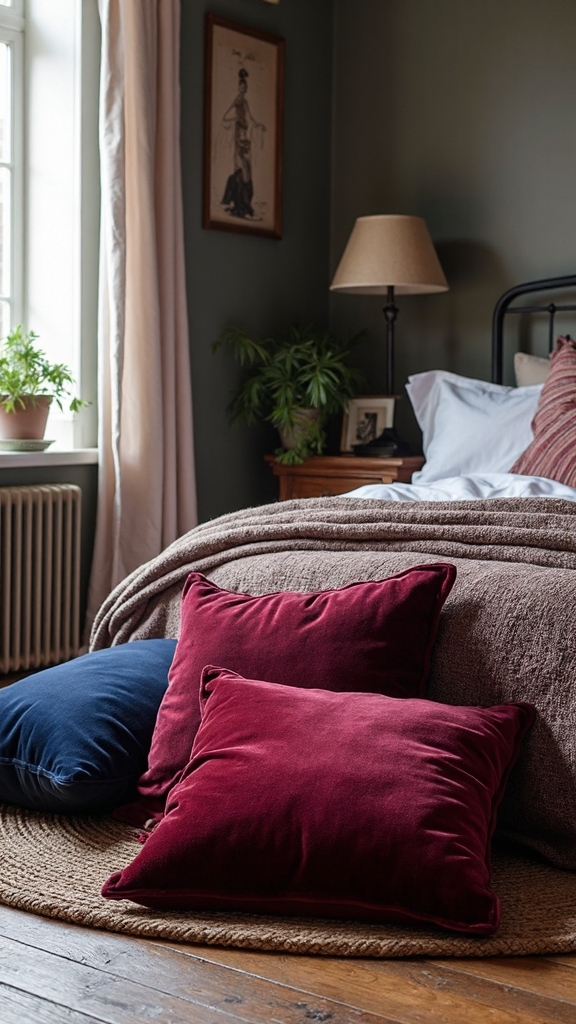 cozy bohemian floor lounging retreat