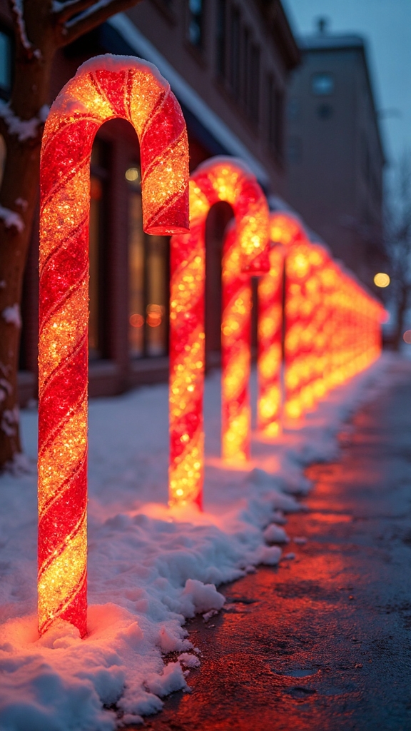 festive holiday pathway lighting guidance