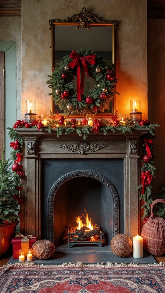 vintage nostalgic Christmas decorations