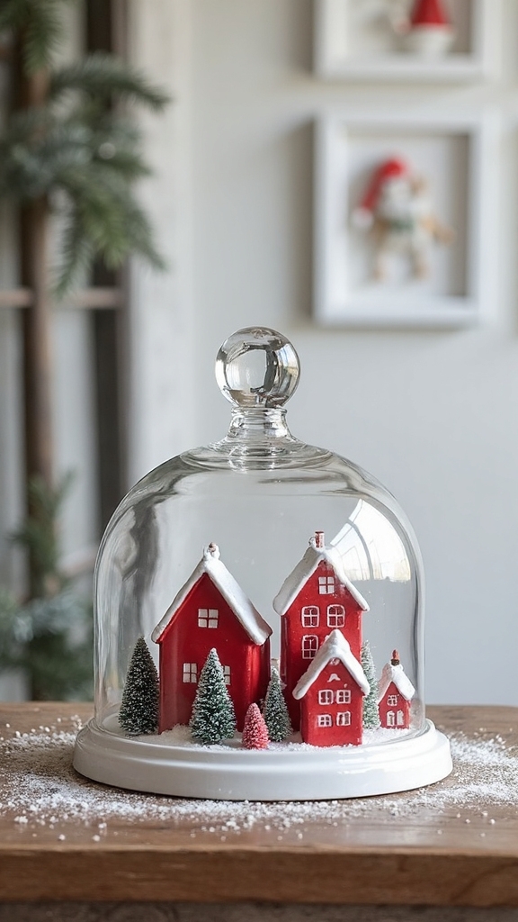 enchanting farmhouse christmas village displays