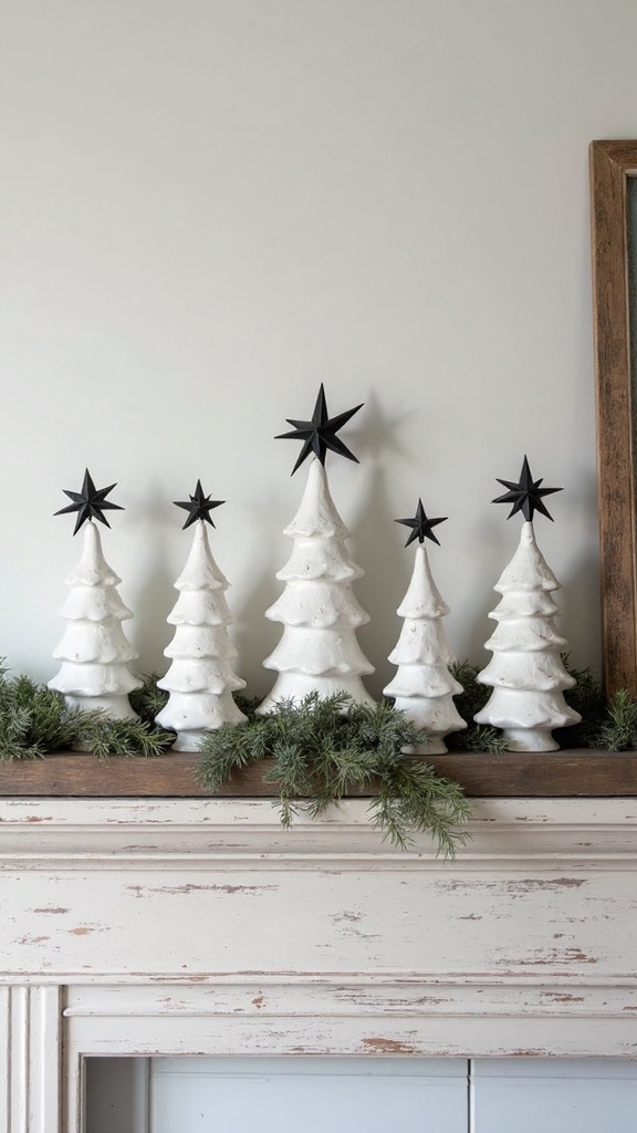 sophisticated farmhouse christmas tree decor