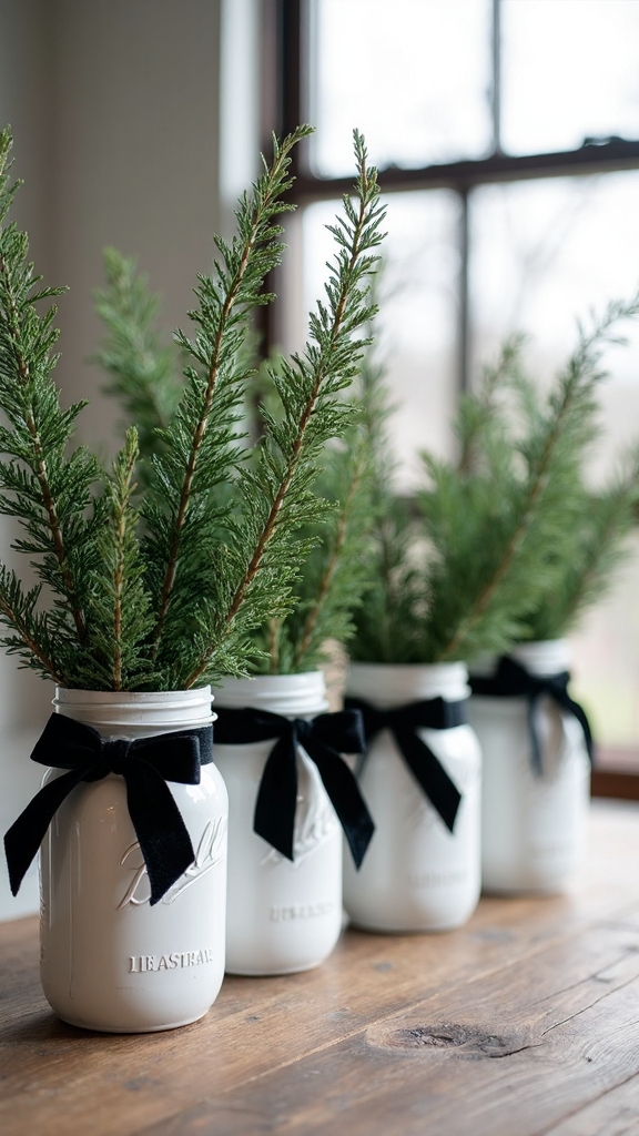 rustic farmhouse holiday centerpiece decor