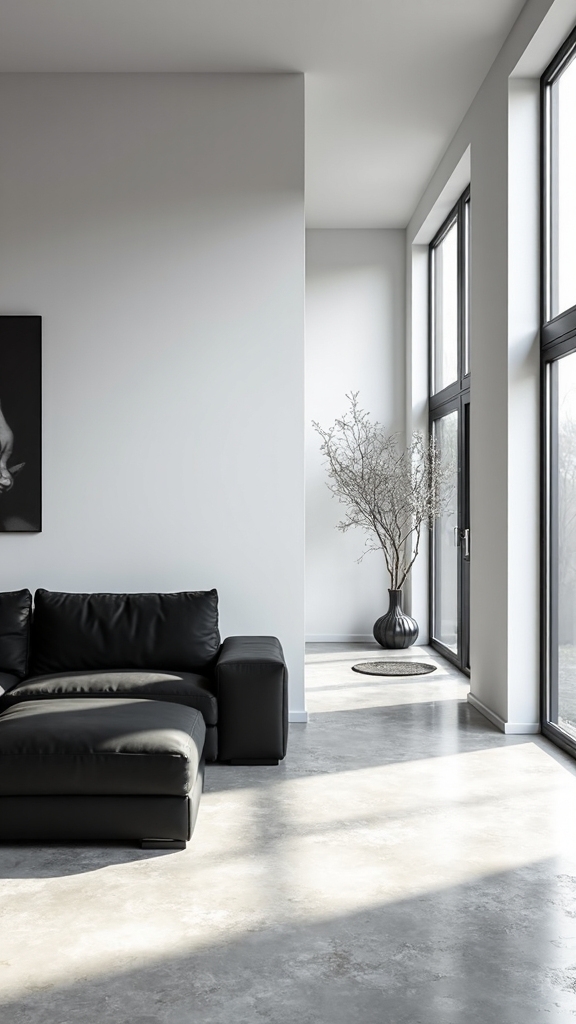 dramatic contrast light and shadow