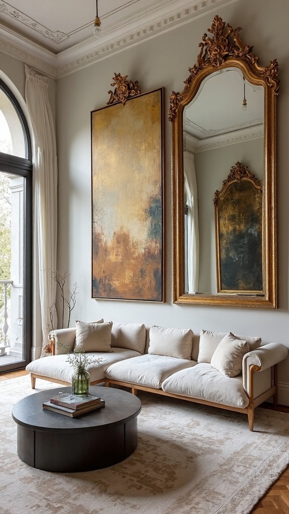 large harmonious living room design