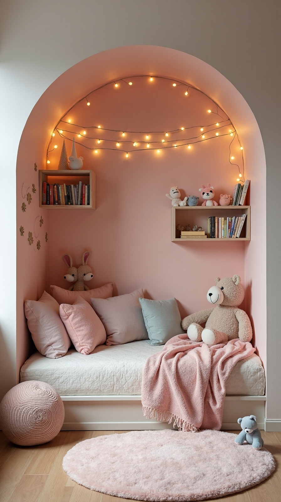 cozy reading nook for kids