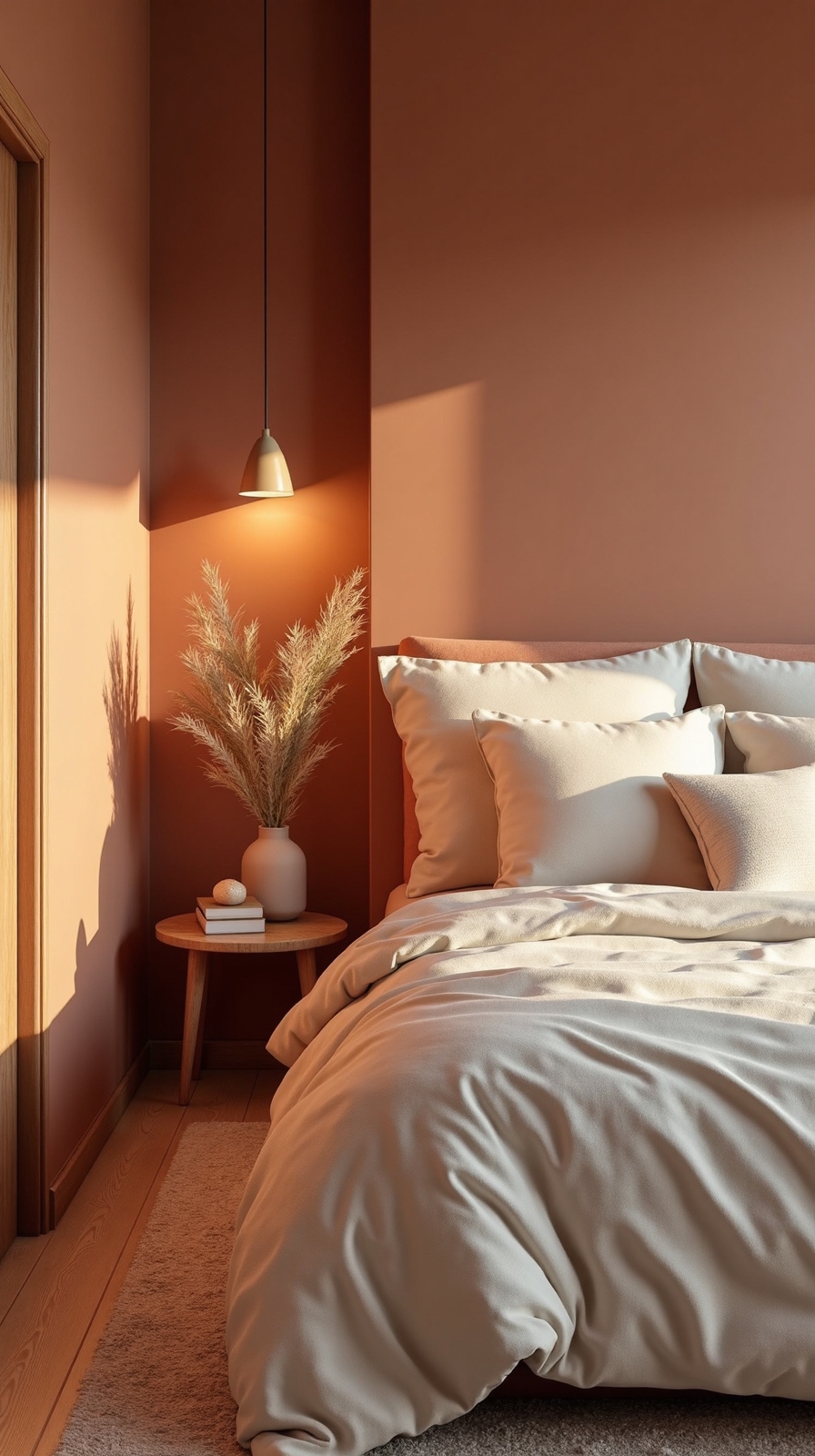 warm earth toned cozy spacious