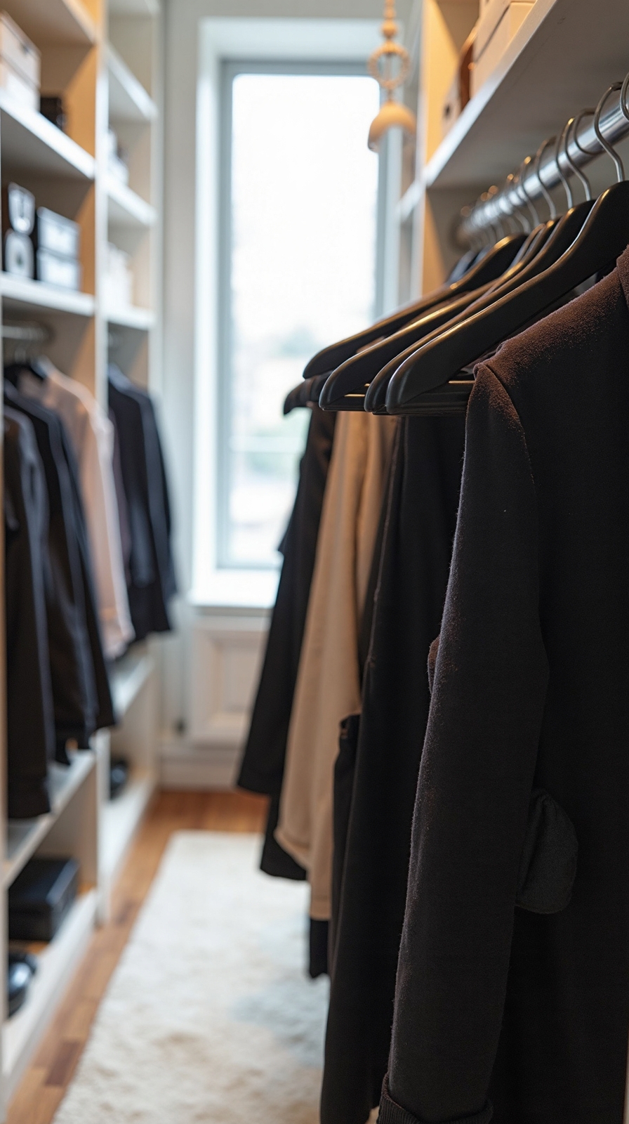 space-saving slim velvet hangers