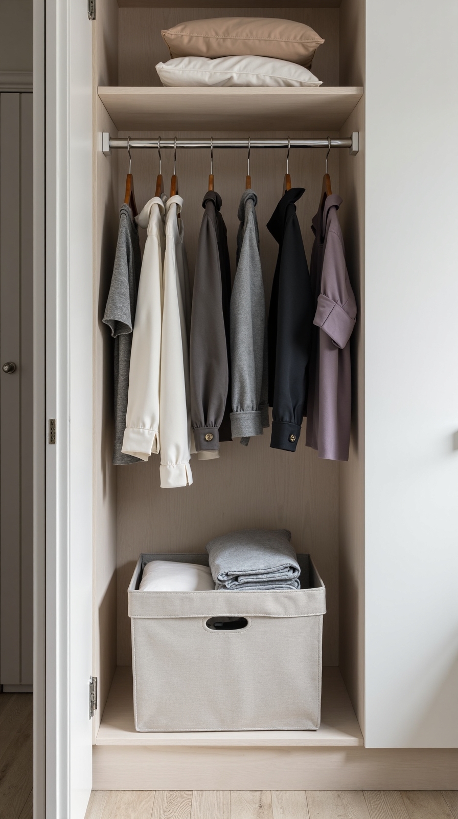 closet maintenance with one-in-one-out rule