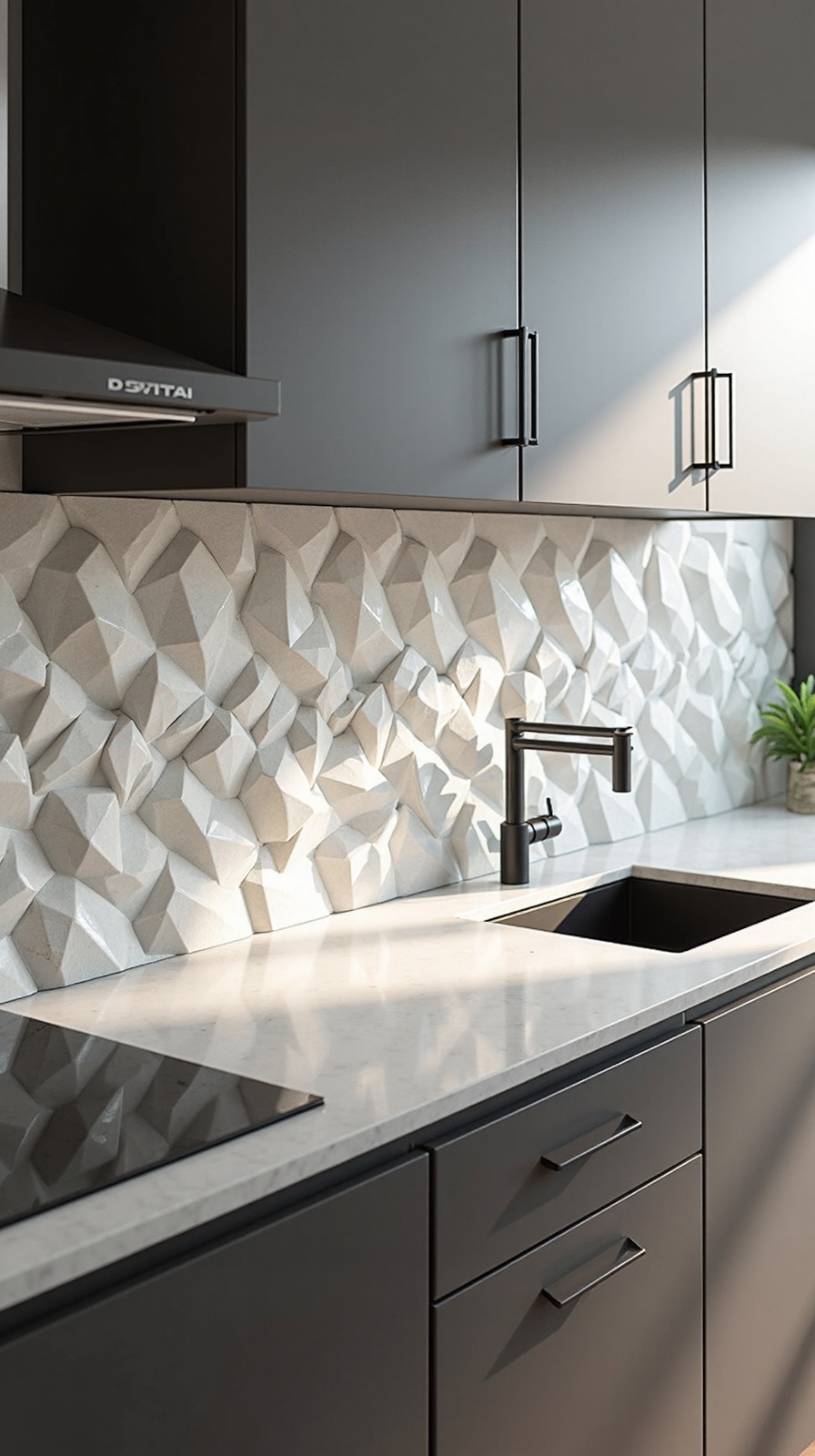 3d textured kitchen tiles