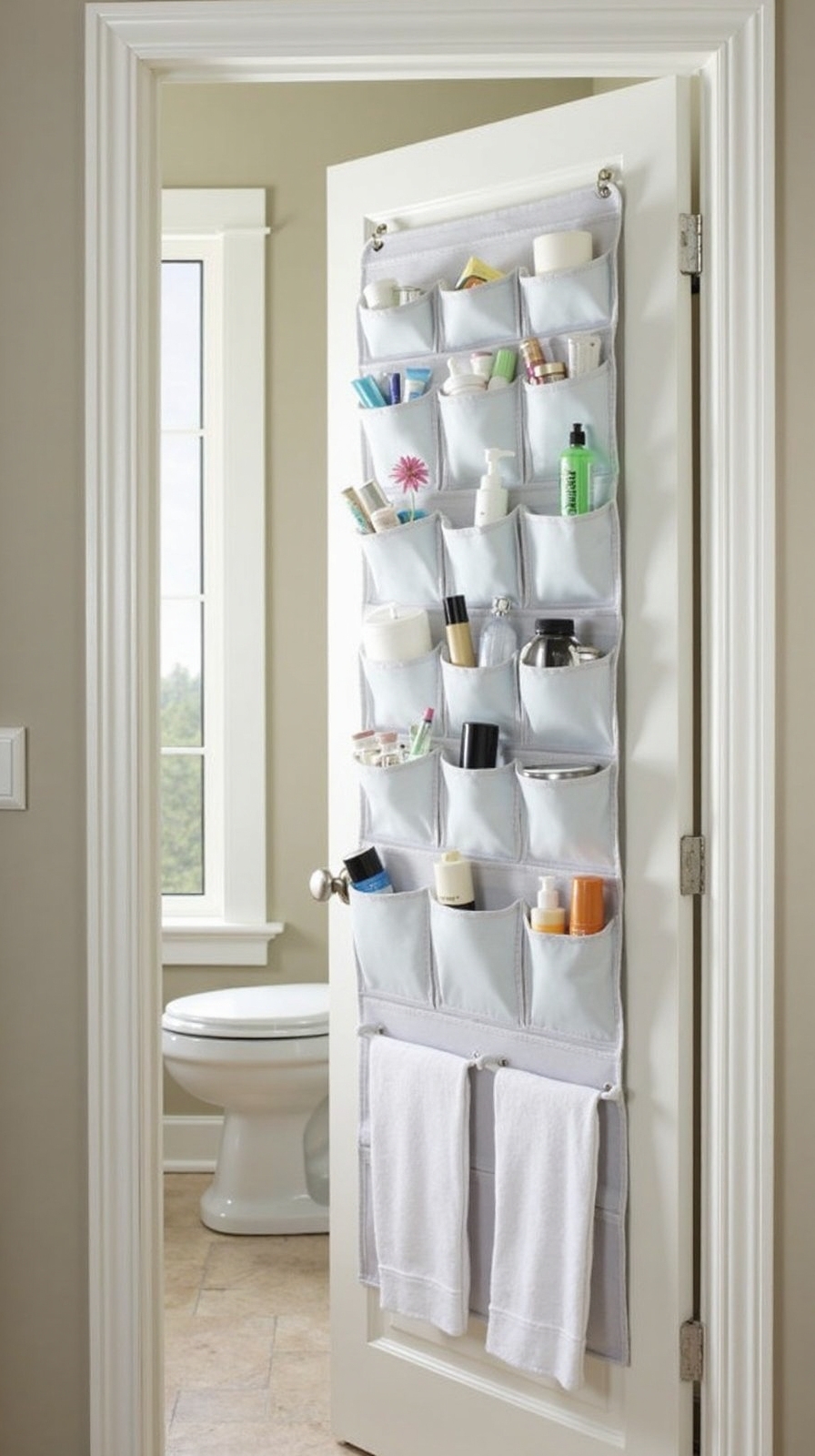 flexible adjustable over the door storage solutions