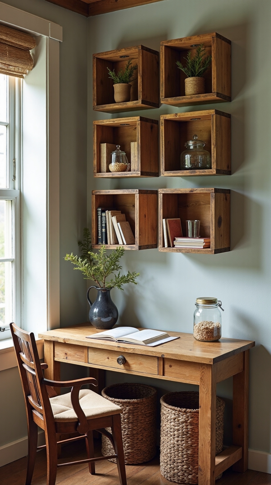 versatile wall mounted crate storage solution