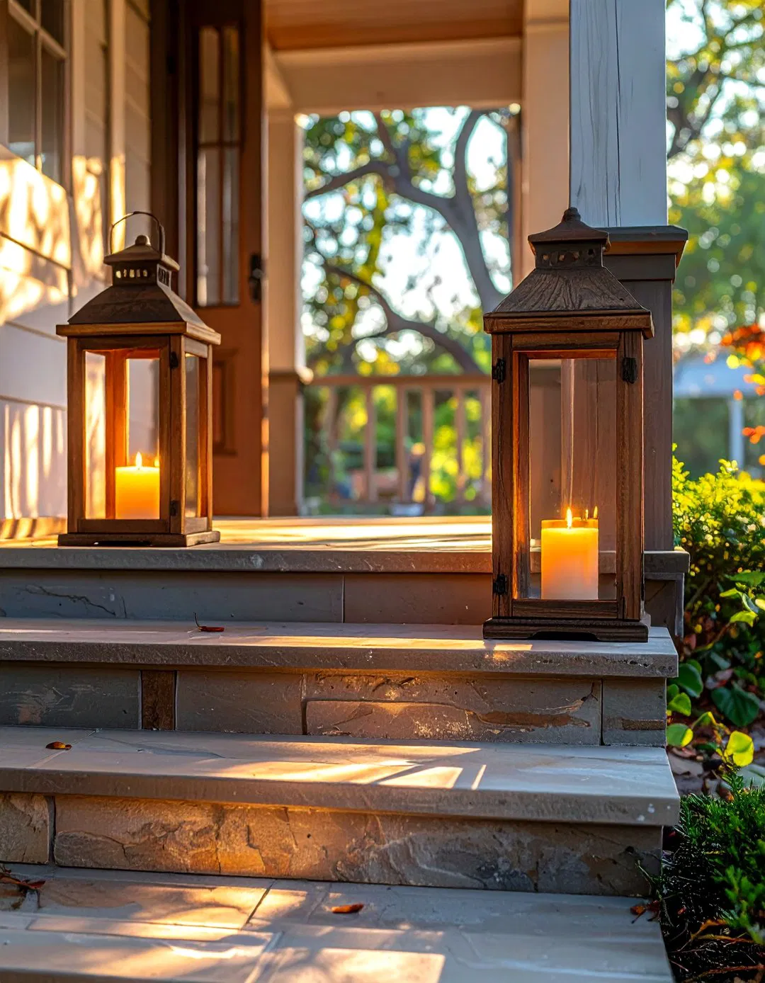 Wooden Lantern Surrounds