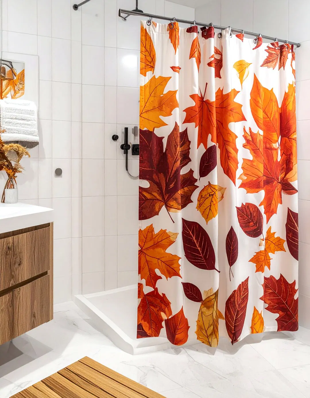 Seasonal Shower Curtain