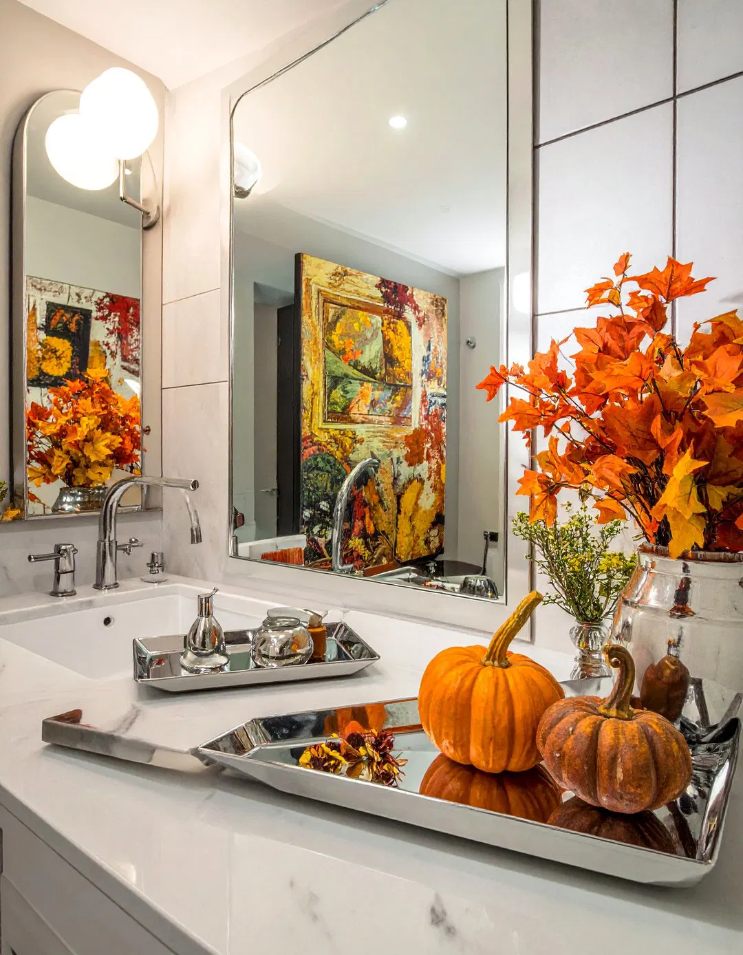 Silver and Nickel Finishes - 2025 Fall Decor Trends