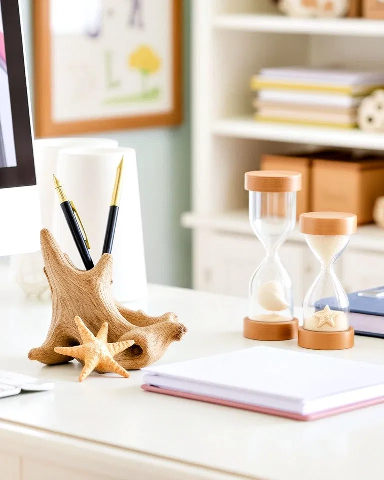 coastal desk accessories
