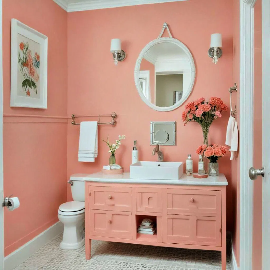 vibrant lively coral