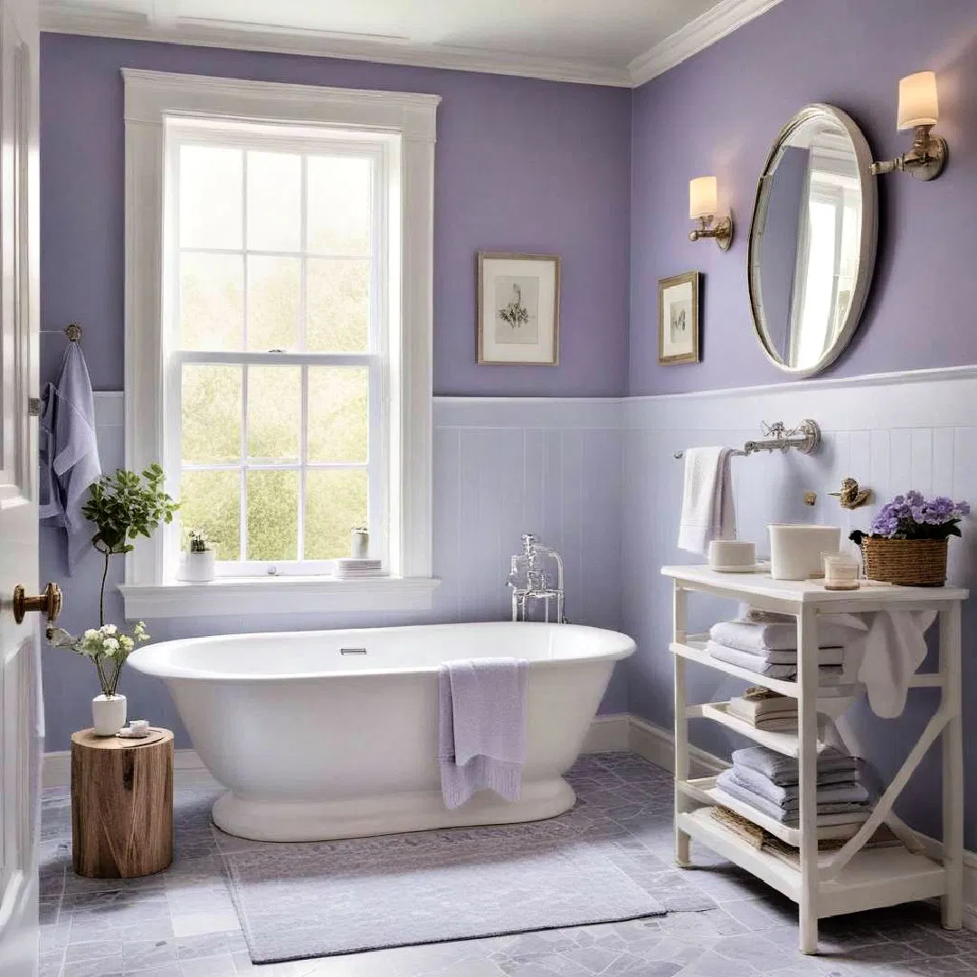 delicate pale periwinkle