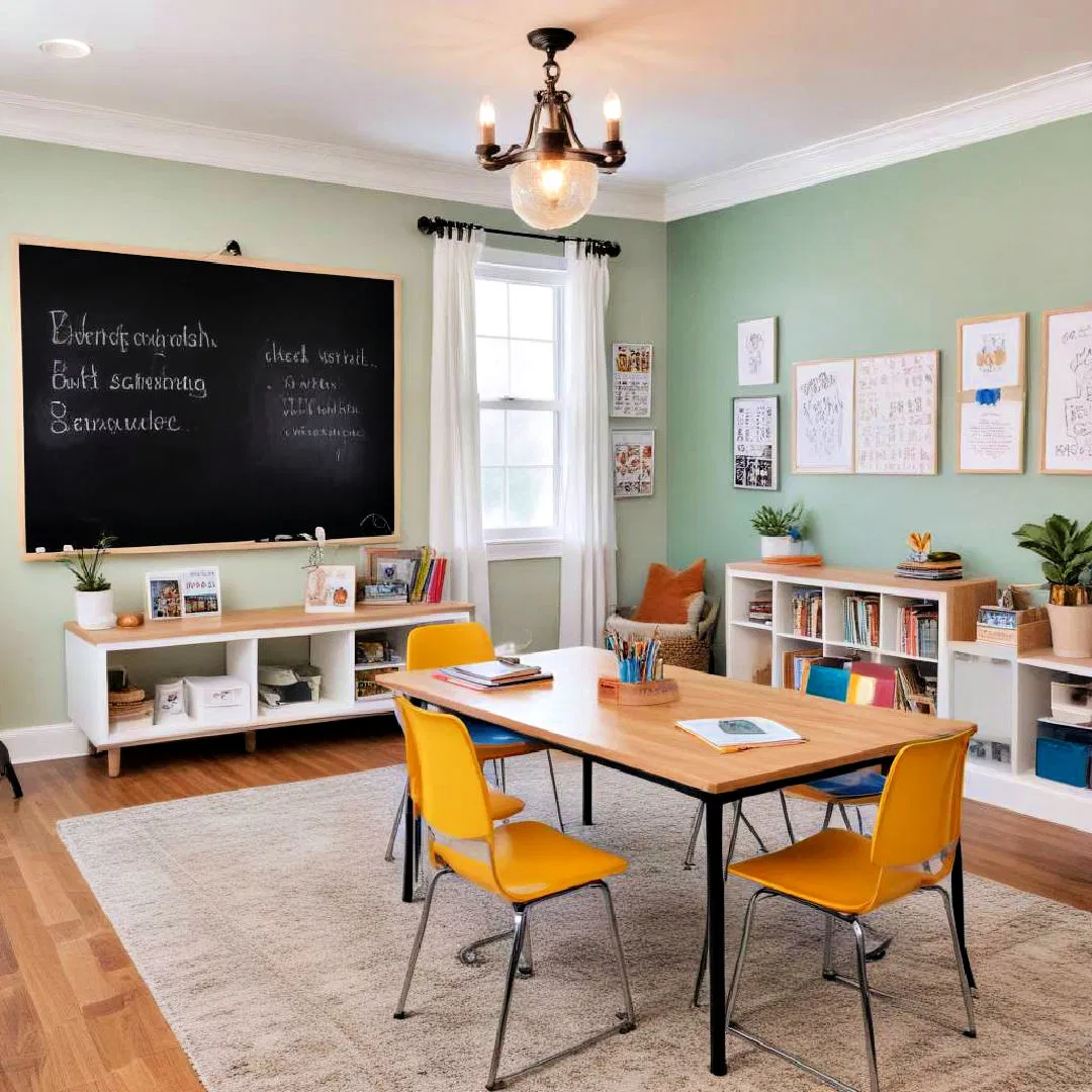 home school classroom