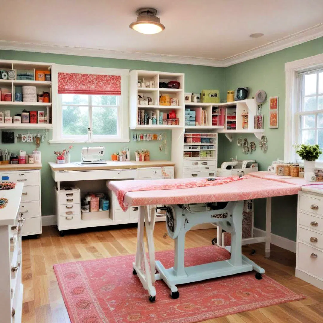 sewing room