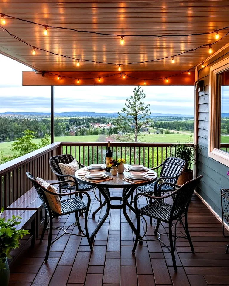 alfresco dining retreat
