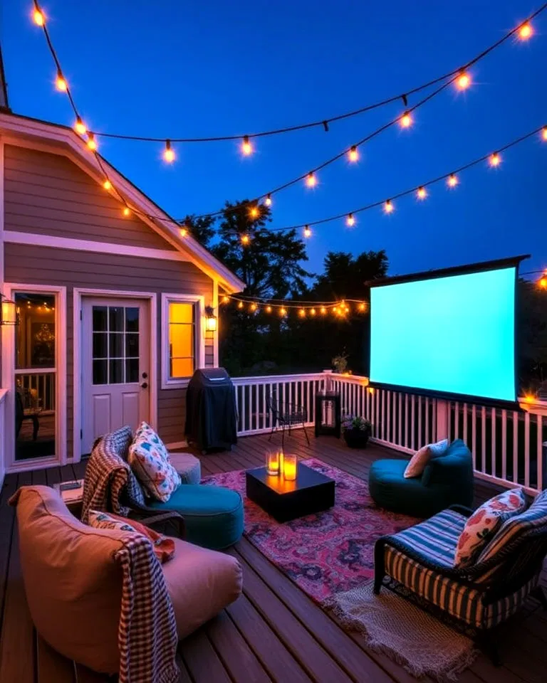 outdoor cinema experience