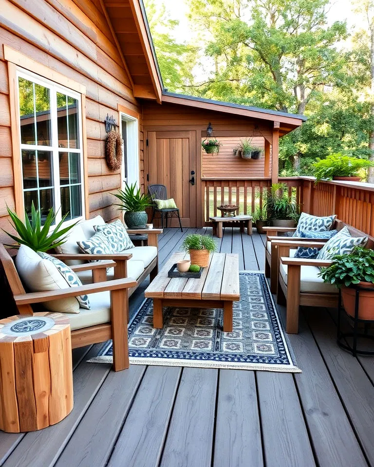 rustic wood ambiance