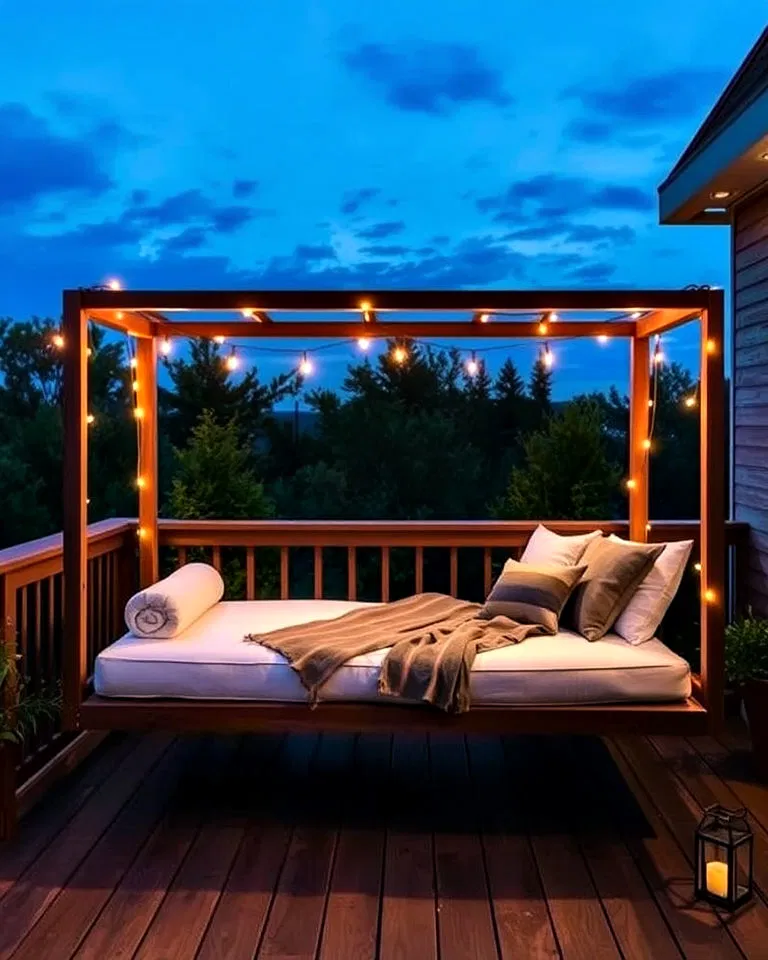 floating daybed oasis