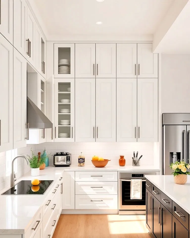 floor to ceiling kitchen cabinets