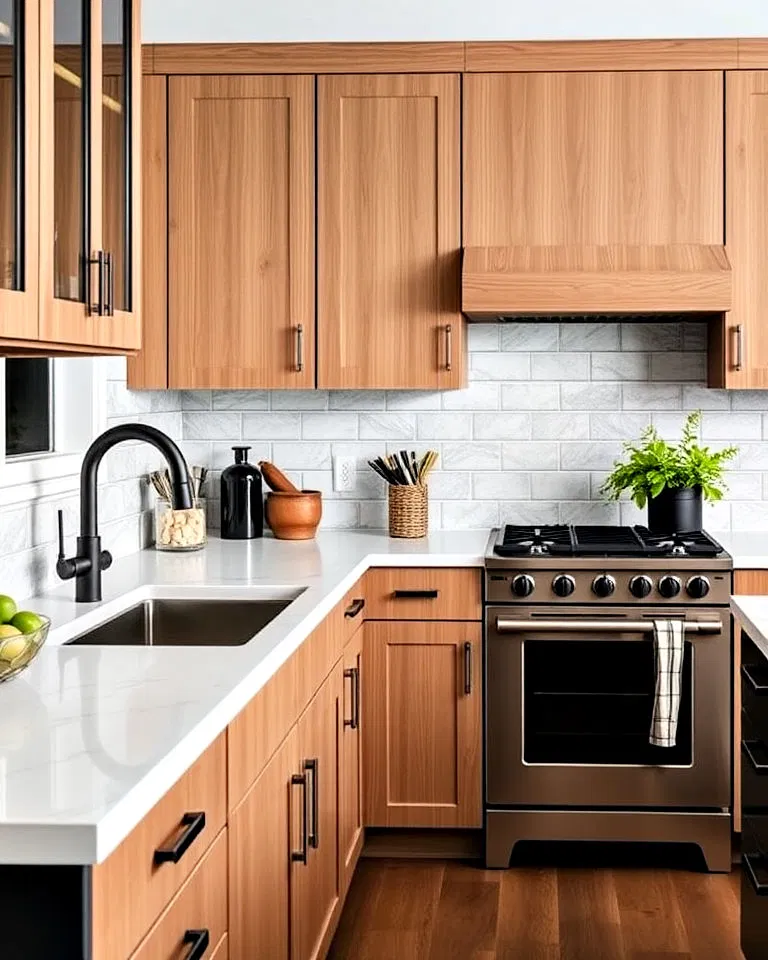 matte black kitchen hardware