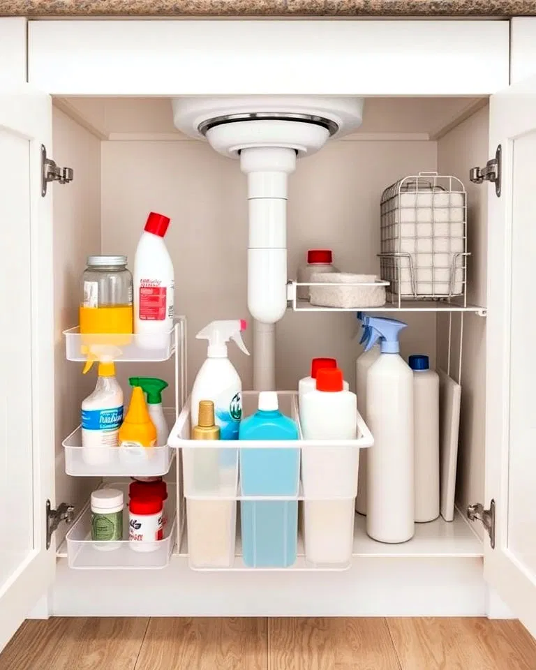 under sink organizer