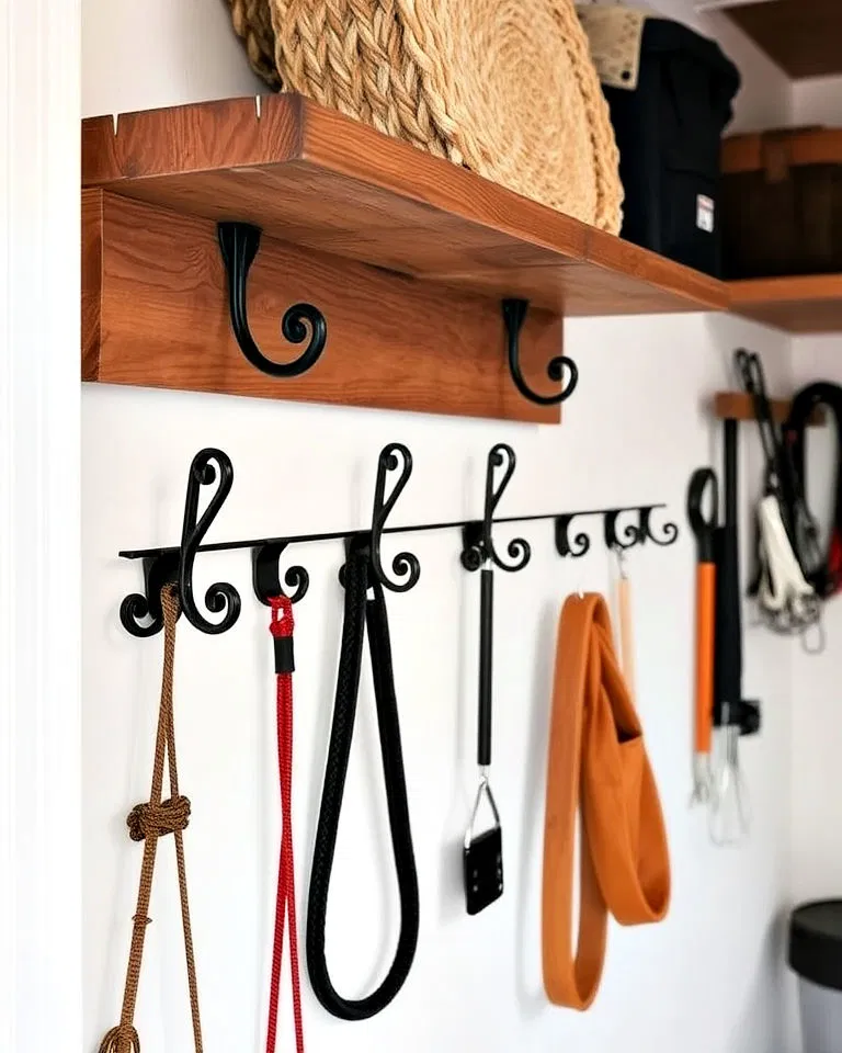 rustic wall hooks