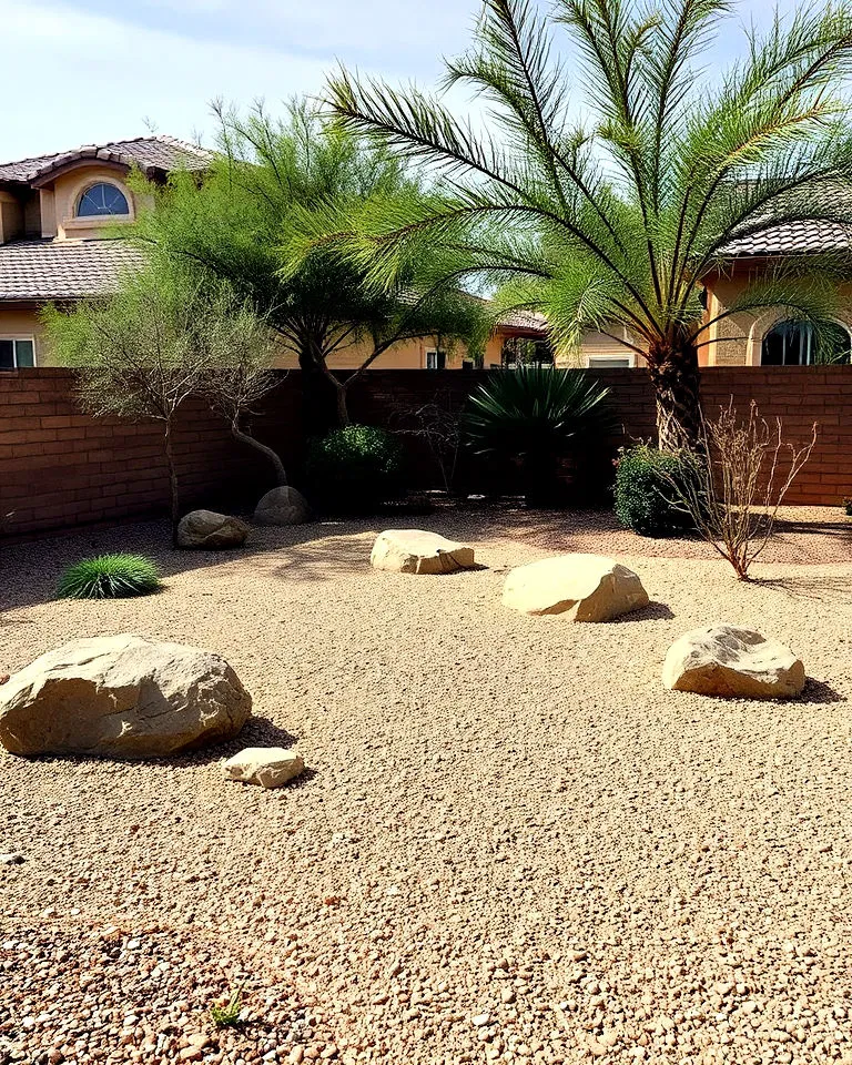 Low-water Zen garden