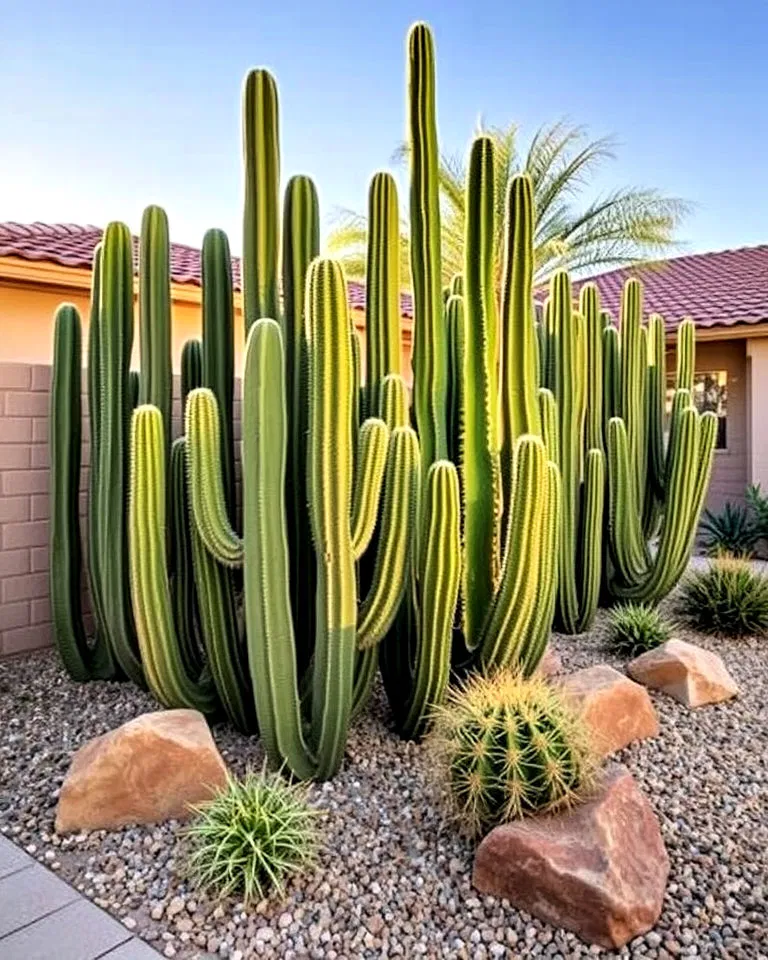 Cactus wall feature