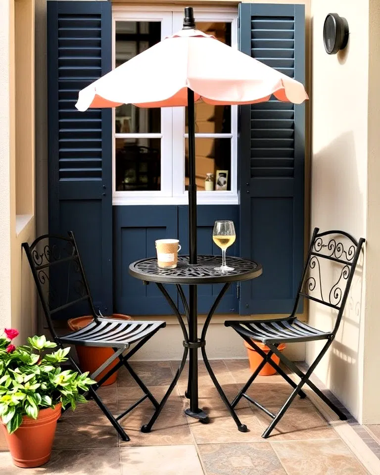 corner bistro table for two