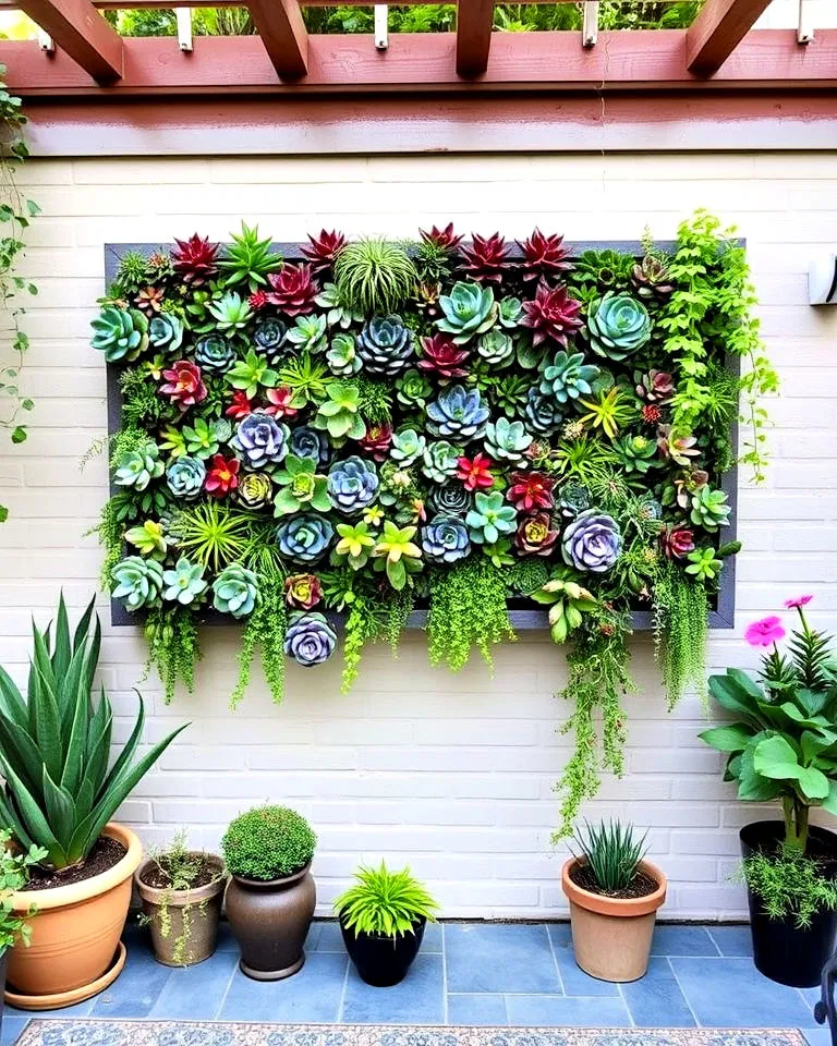 succulent wall art