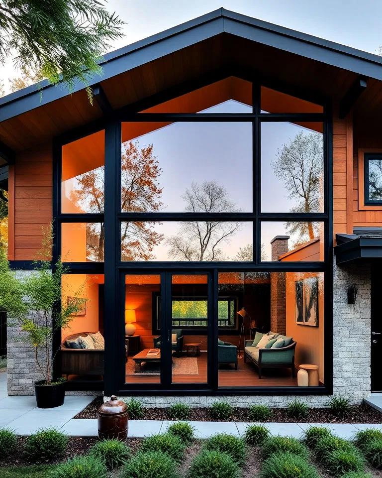 mid century modern house idea