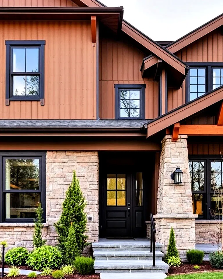 modern charming craftsman style home