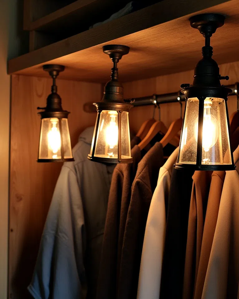 hanging lantern style lighting idea