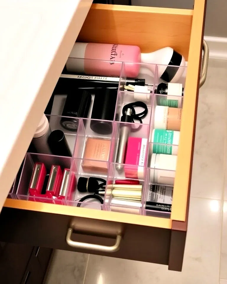 clear acrylic drawer dividers