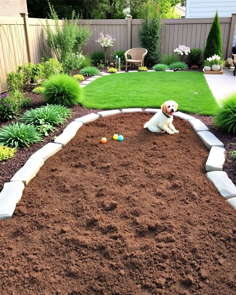 dog friendly digging zones
