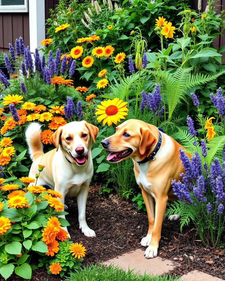 pet safe plants for garden - dog friendly landscaping