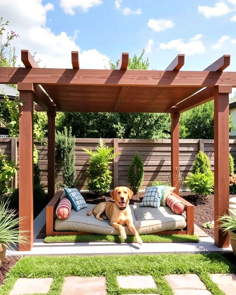 cozy shaded resting spots